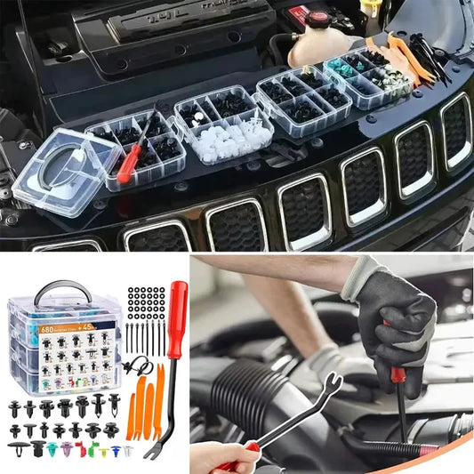 Car Fastener Clips Set