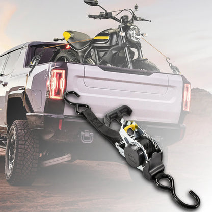 Retractable Ratchet Straps