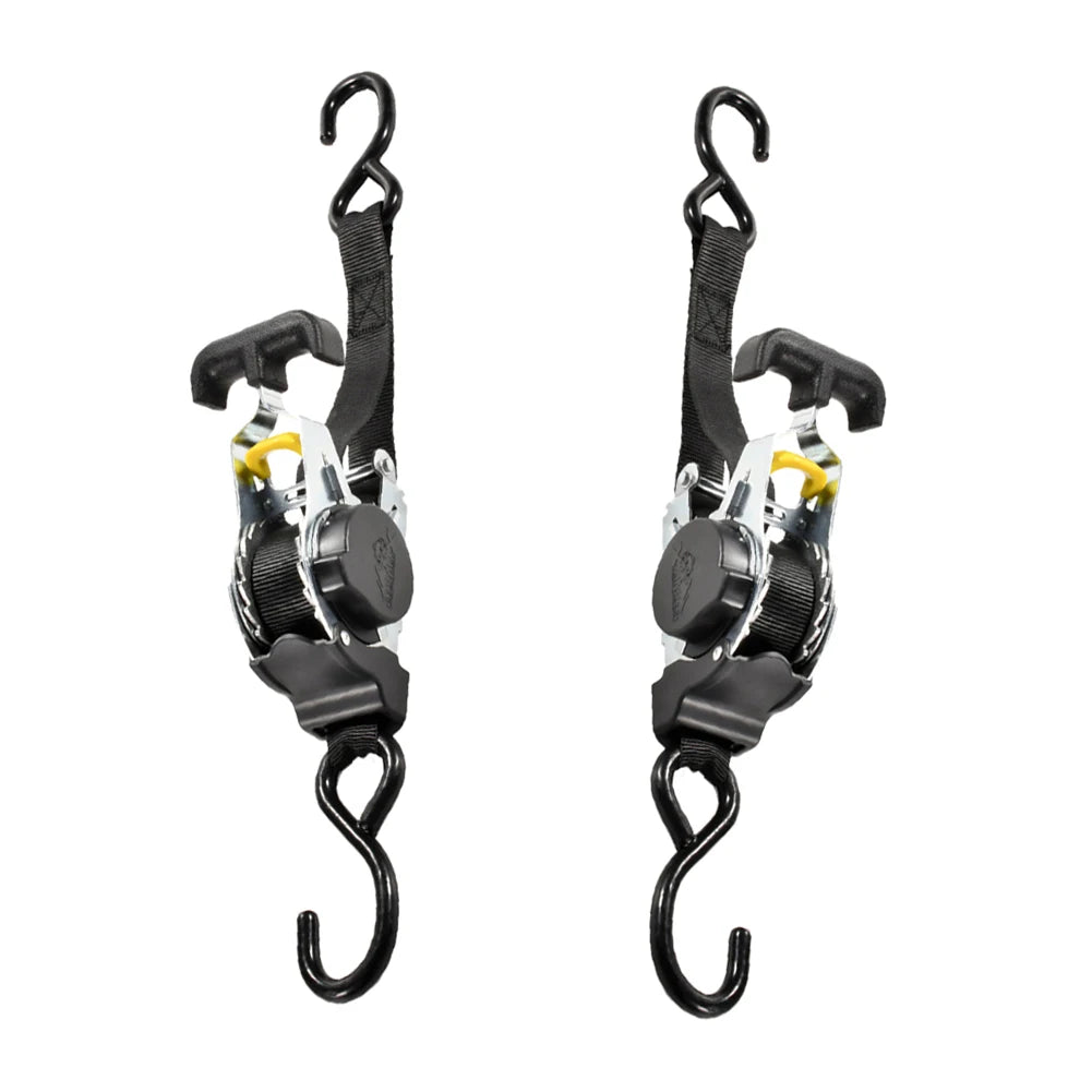 Retractable Ratchet Straps