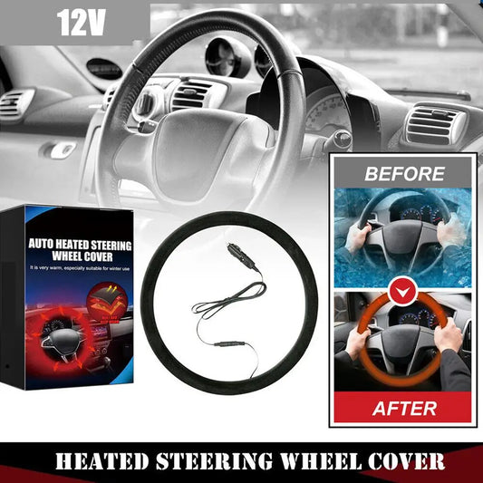 Heated Steering Wheel Cover