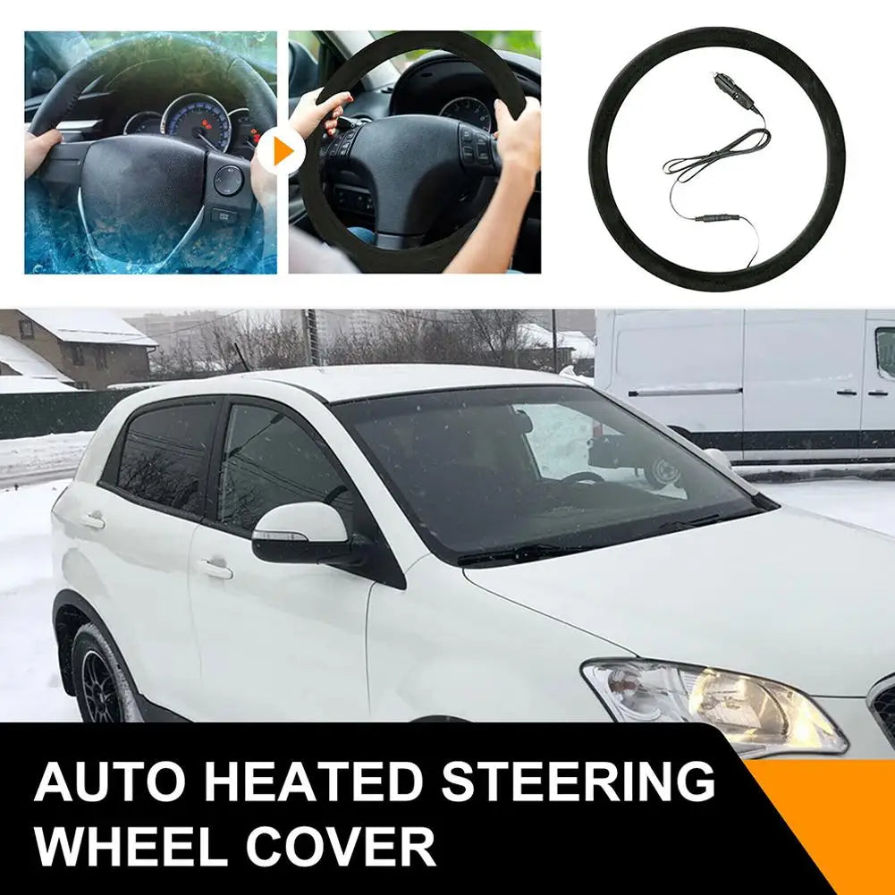 Heated Steering Wheel Cover