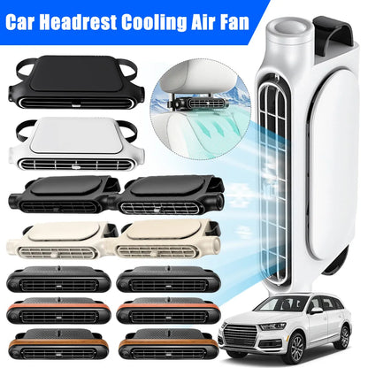 Car Headrest Cooling Air Fan