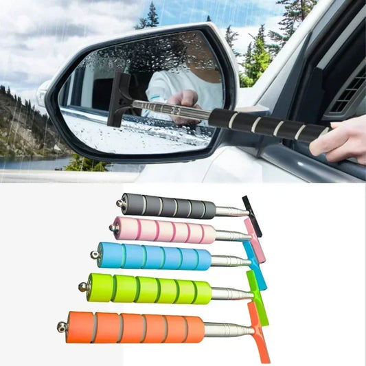 Rearview Mirror Retractable Wiper